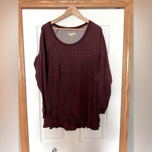 Maurices Mixed Media XXL Top
